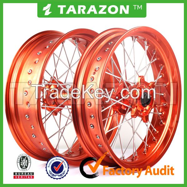 TARAZON brand CNC motorcycle KTM hub and super wheel