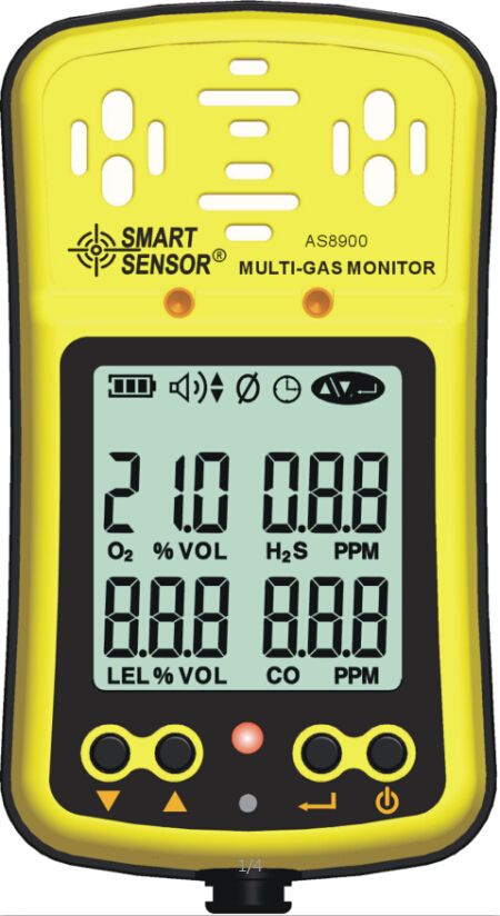 Smart Sensor Multi Gas Detector 