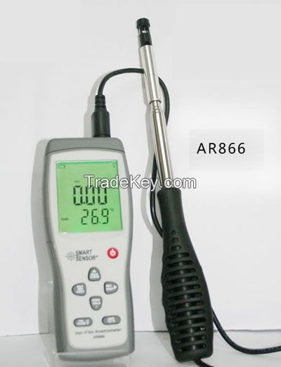 Smart Sensor Hot-Film Anemometer AR866