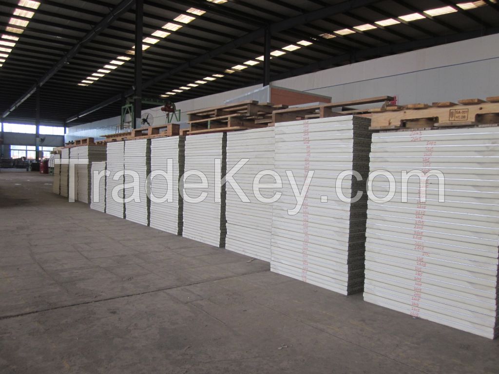 Exterior Wall Polyurethane Insulation Sandwich Panel