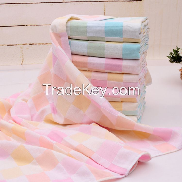 good quality 100% cotton towelling coverlet for baby
