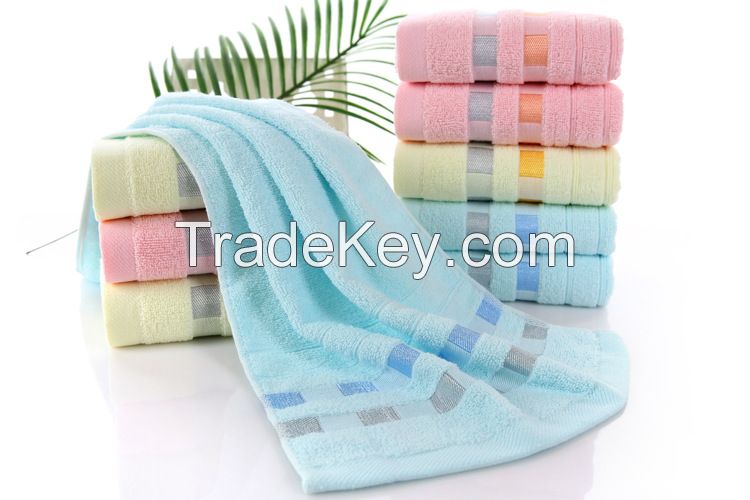 good quality 100% cotton face towels