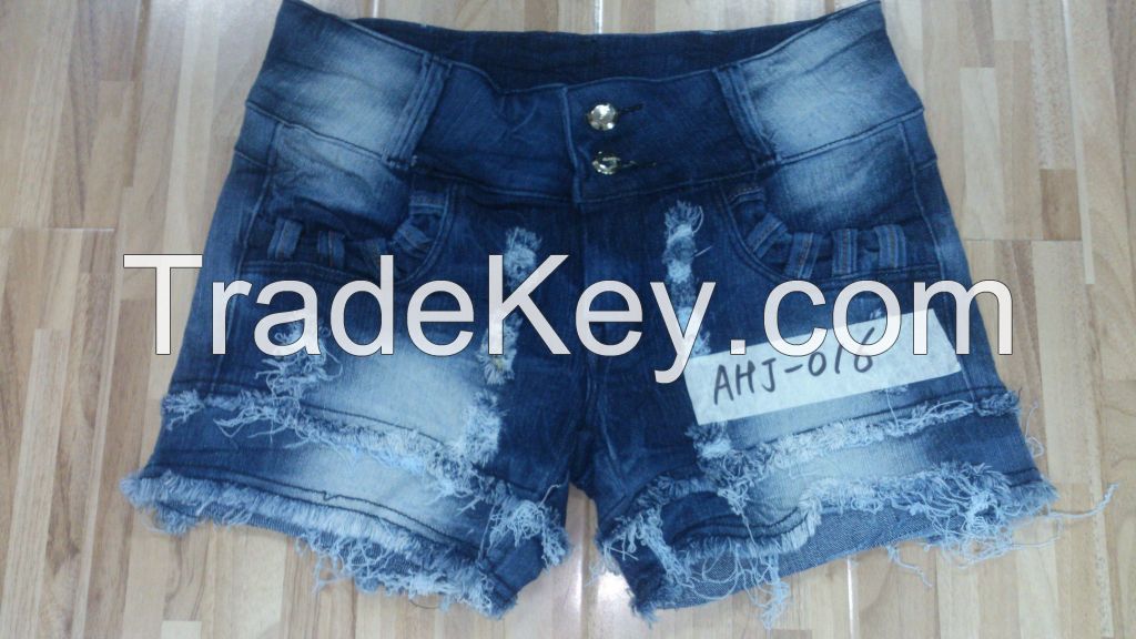 Ladies Fashion Denim Shorts