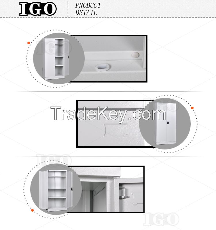 Swing Door Steel  File Cabinet IGO-015