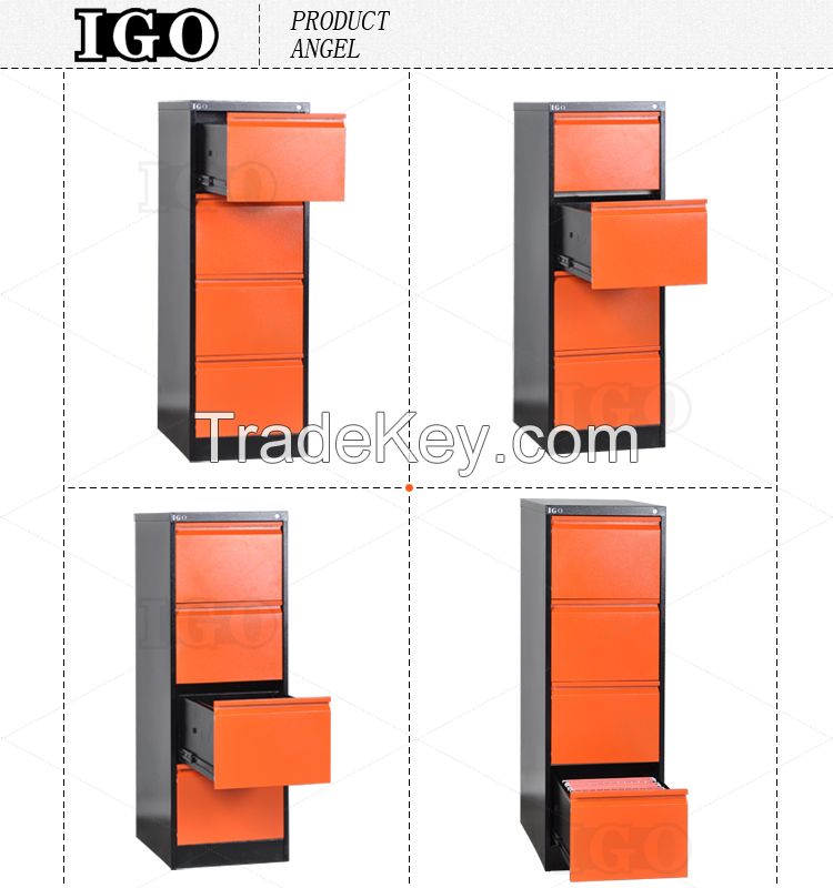 Vertical 4 Drawers Filing Cabinet