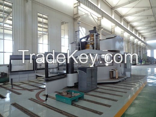 CNC gantry boring and milling metal processing center