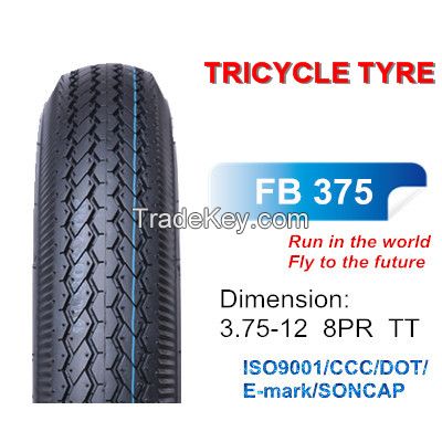 3.75-12 General Moto Tricycle Tyre Feiben Tire