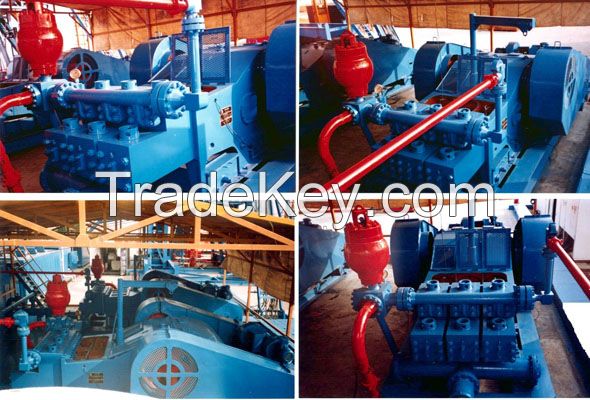 Triplex single BOMCO F-1600HL  mud pump  manufacturer