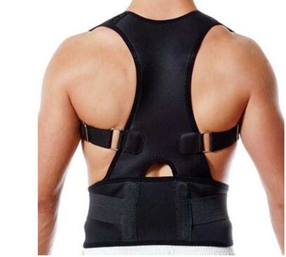 Magnetic Therapy Posture Support Corrector Correction Body Back Pain Lumbar Belt Shoulder Brace Shoulder Support