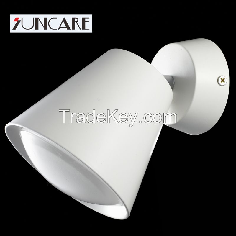 somple modern style white color aluminum led wall lamp