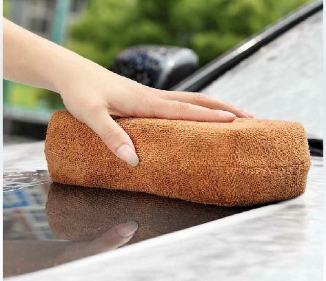 Microfiber Car Cleaning Wash Sponge ( High quality )
