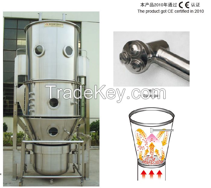 granulating equipment  dryer mixer coater extruder