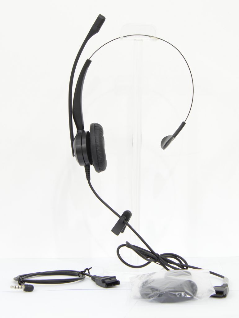 Monaural Style Comfortable Call Center Headset Noise Cancelling