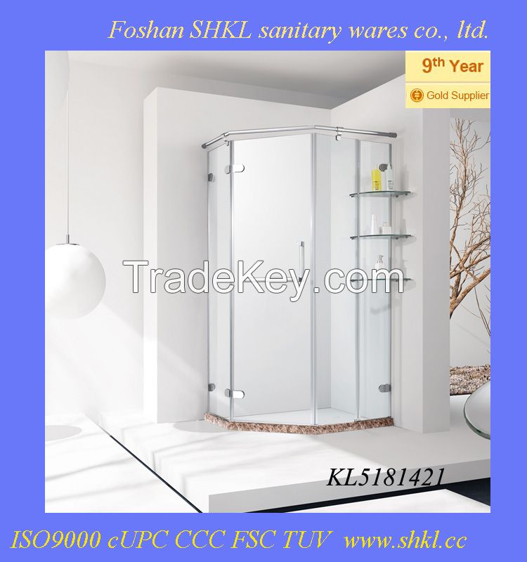 Diamon design shower enclosure