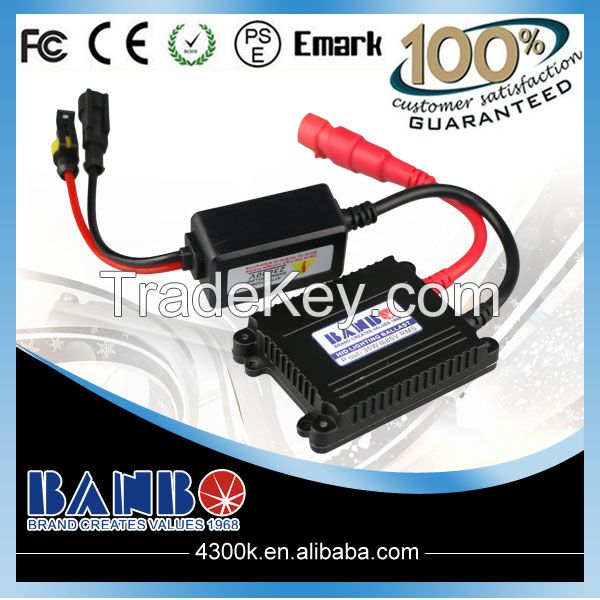 2014 hottest auto hid ballast electronic slim ballast china manufacturer