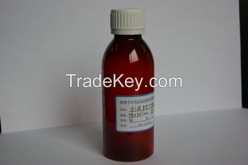 PET bottles for oral pharmaceutical packing