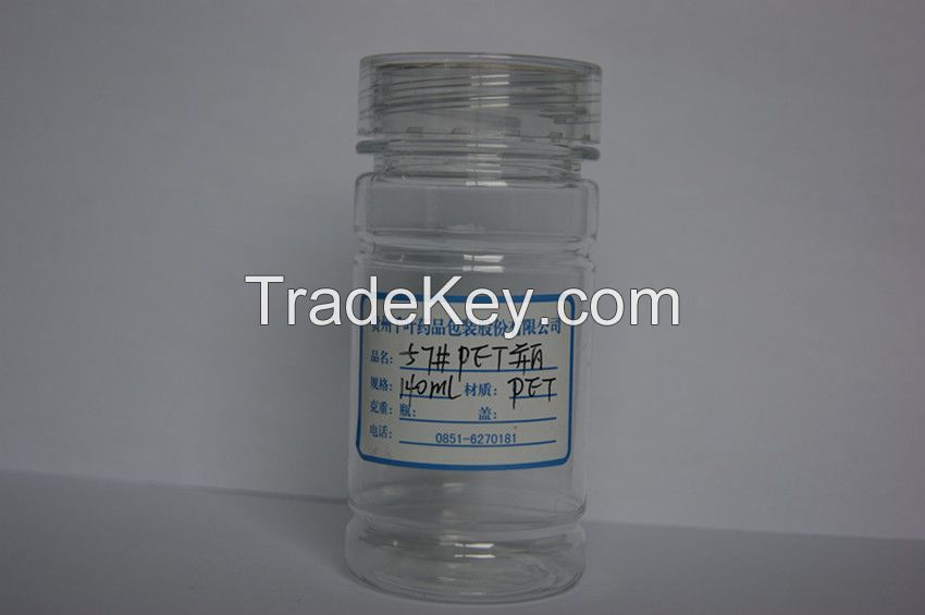 PET Bottles for Oral Pharmaceutical Packing