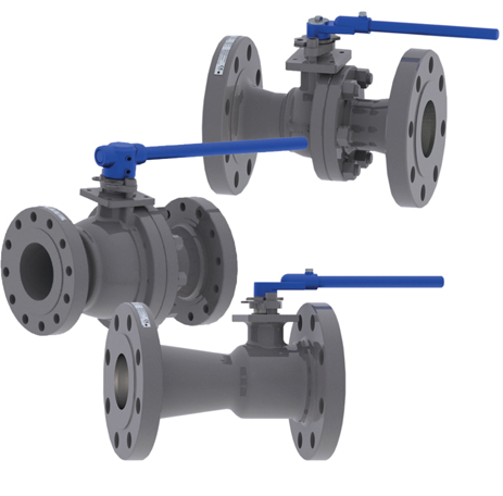 FLANGED FLOATING BALL VALVES