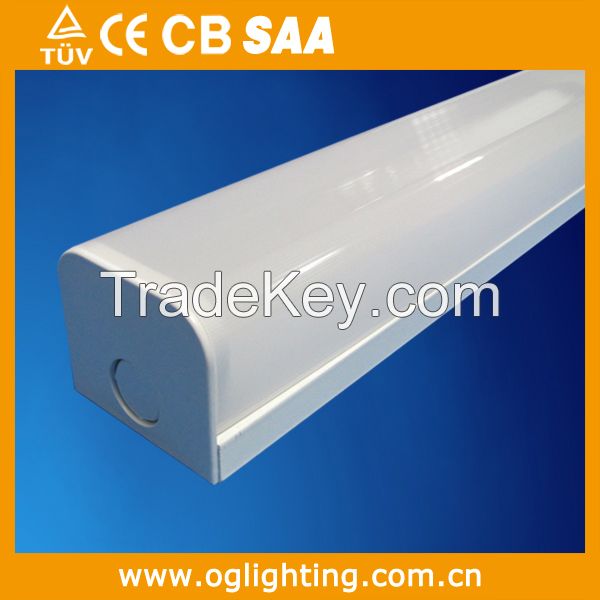 SMD led batten with opal reeded diffuser