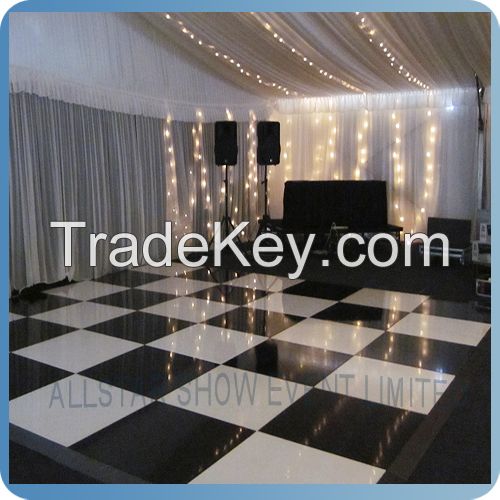 Wooden protable dance floor