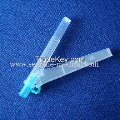 Safety disposable needle