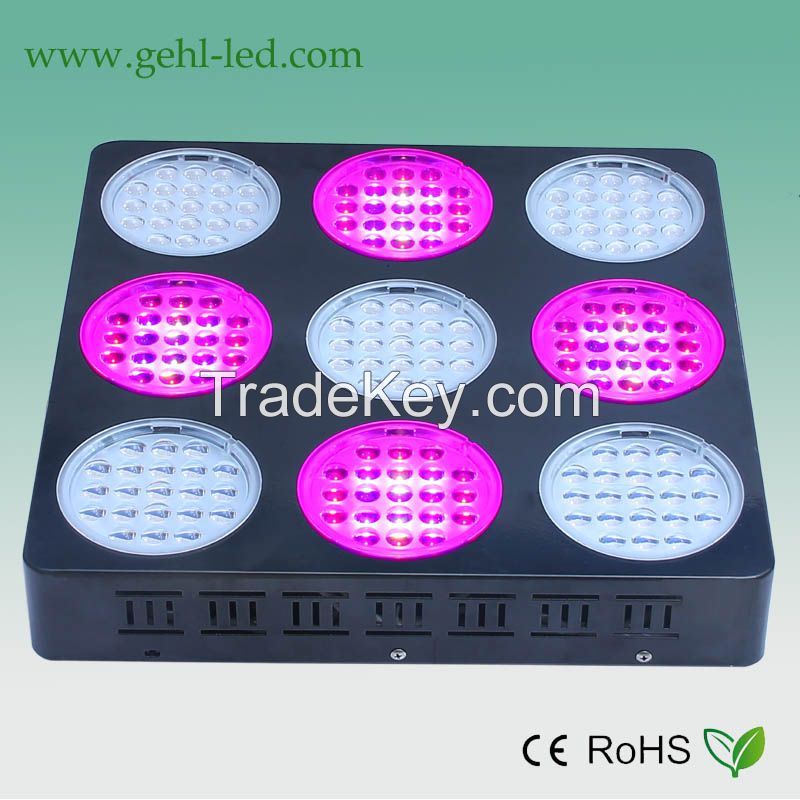 China secondary lens 600w led grow light for hydroponic growing system
