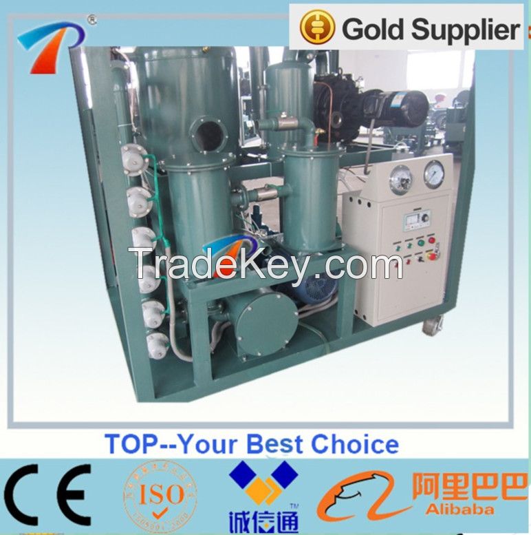 Double-stage vacuum pump transformer oil filter machine (ZYD Series), oil reclaimer, insulation oil recycling/filtration