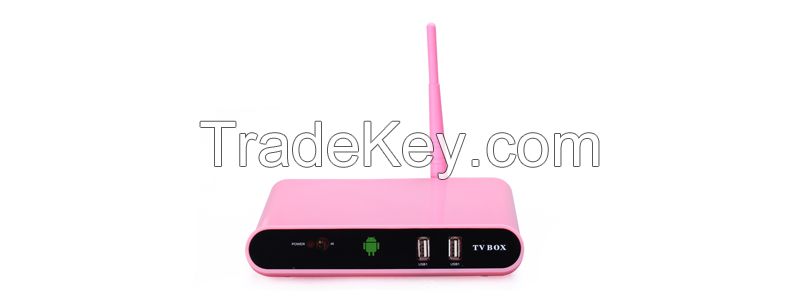 Android TV Box + S2 Pink Color