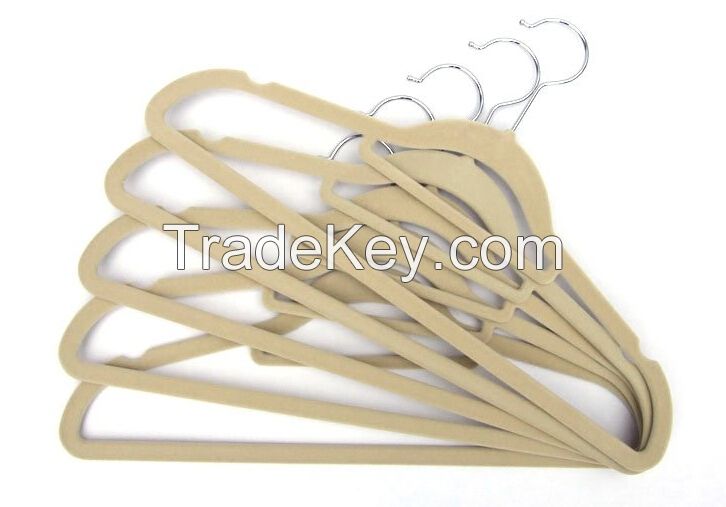 Flocked Clothes Hangers