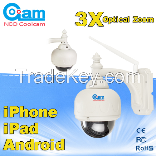 pan tilt wifi ip zoom camera outdoor hd mini wifi