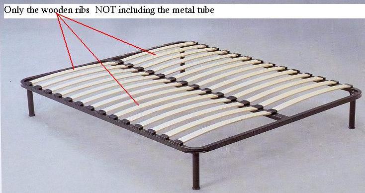 Beech,poplar and birch bed slat