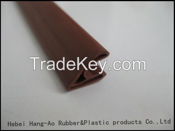 Fireproofing swell rubber seal