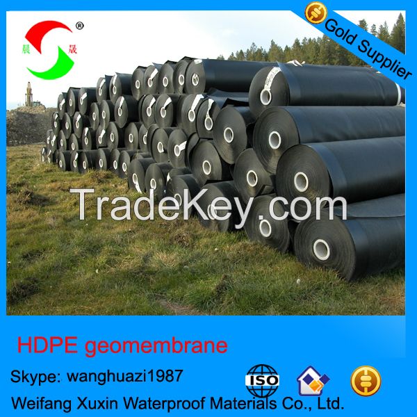 1mm HDPE geomembrane price for landfills