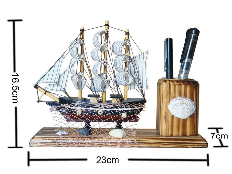 nautical canvas bag and pen holder stock / storage discount wholesale