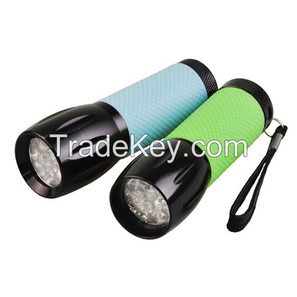 High quality aluminum body colourways LED FlashLight