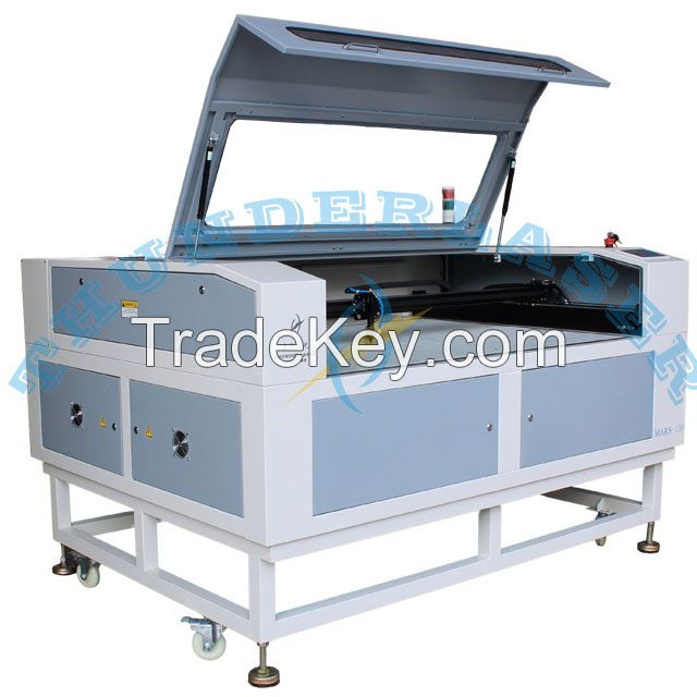 Laser engraving machine for wood and acrylic with energy saving system
