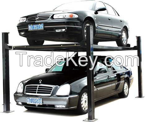 four post car parking equipment and CE certification