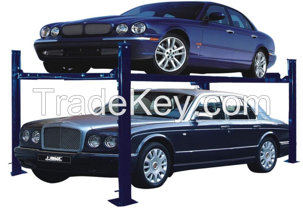 four post car parking equipment and CE certification