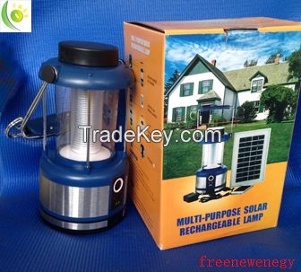 36led Solar Lantern With Radio