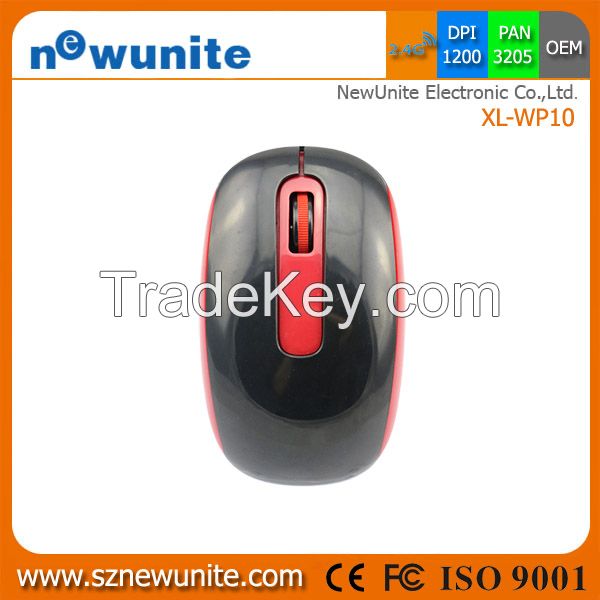 ABS made high quality optical wireless bluetooth mouse
