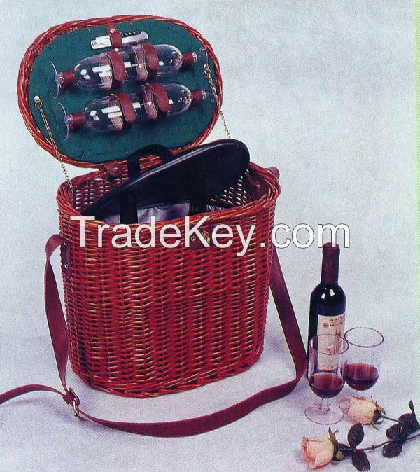 handmade wicker basket picnic basket storage baskets for garden using