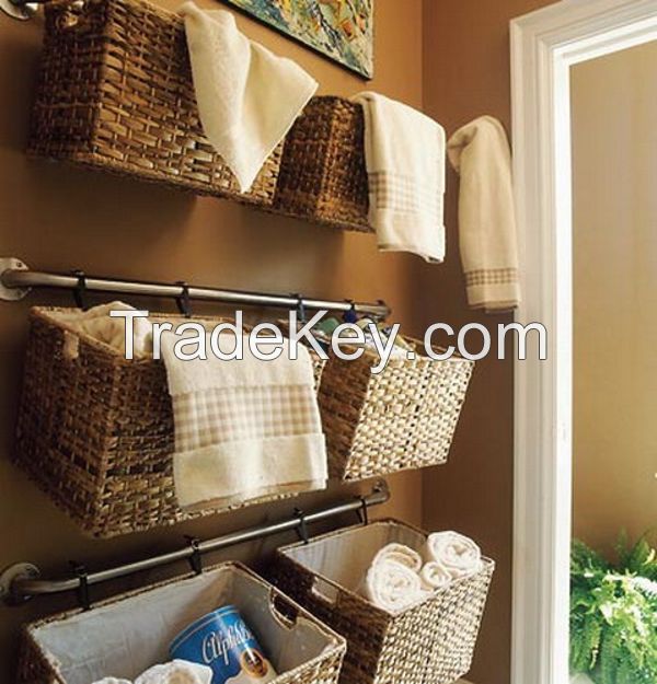 handmade straw basket storage baskets fruit basket bread basket for home decor