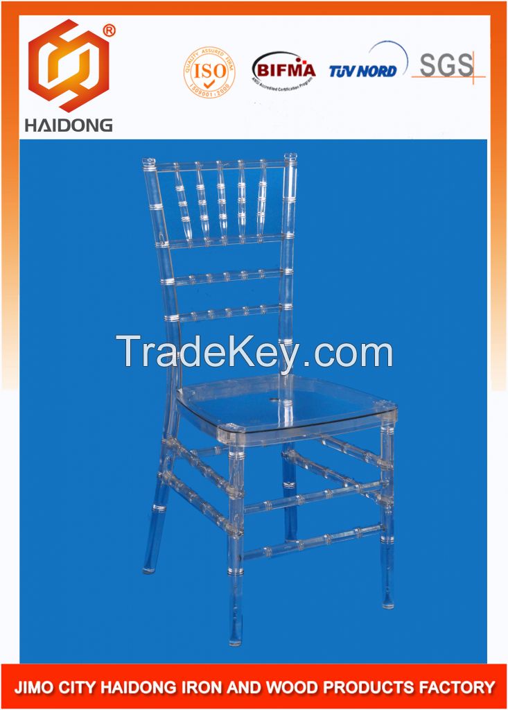 Banquet Resin Chiavari Chair with cushion