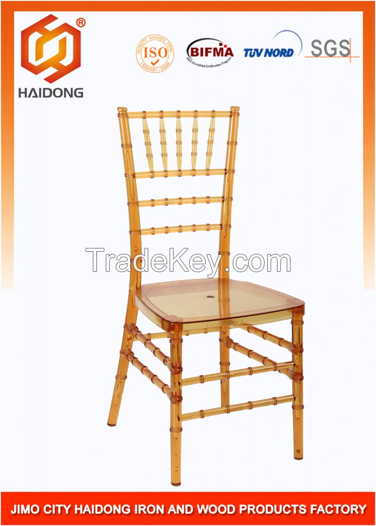 Quality Factory of Wood and Resin Chiavari Chair