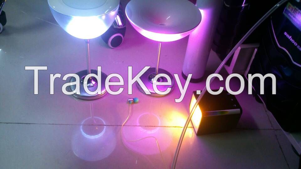 LED color changing table lamp