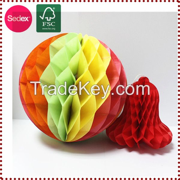 christmas decoration honeycomb ball