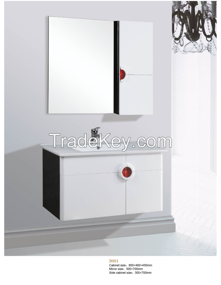 2014 new design pvc bathroom cabinet