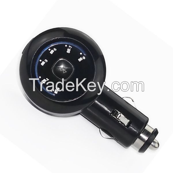 Multi-funcation bluetooth car charger FM transmitter car charger