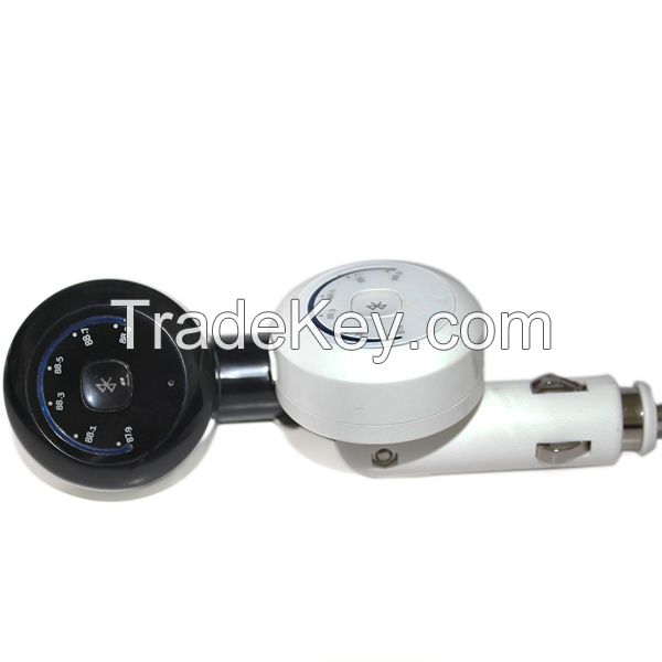 Multi-funcation bluetooth car charger FM transmitter car charger