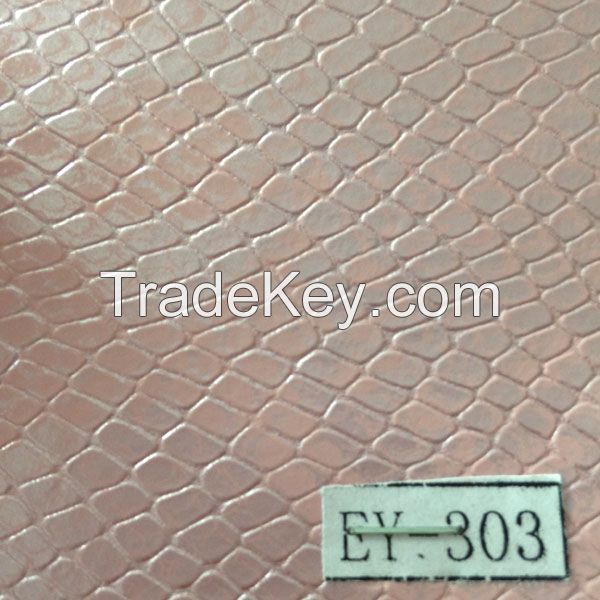 China Supplier Customized PVC Synthetic Leahter Fabric